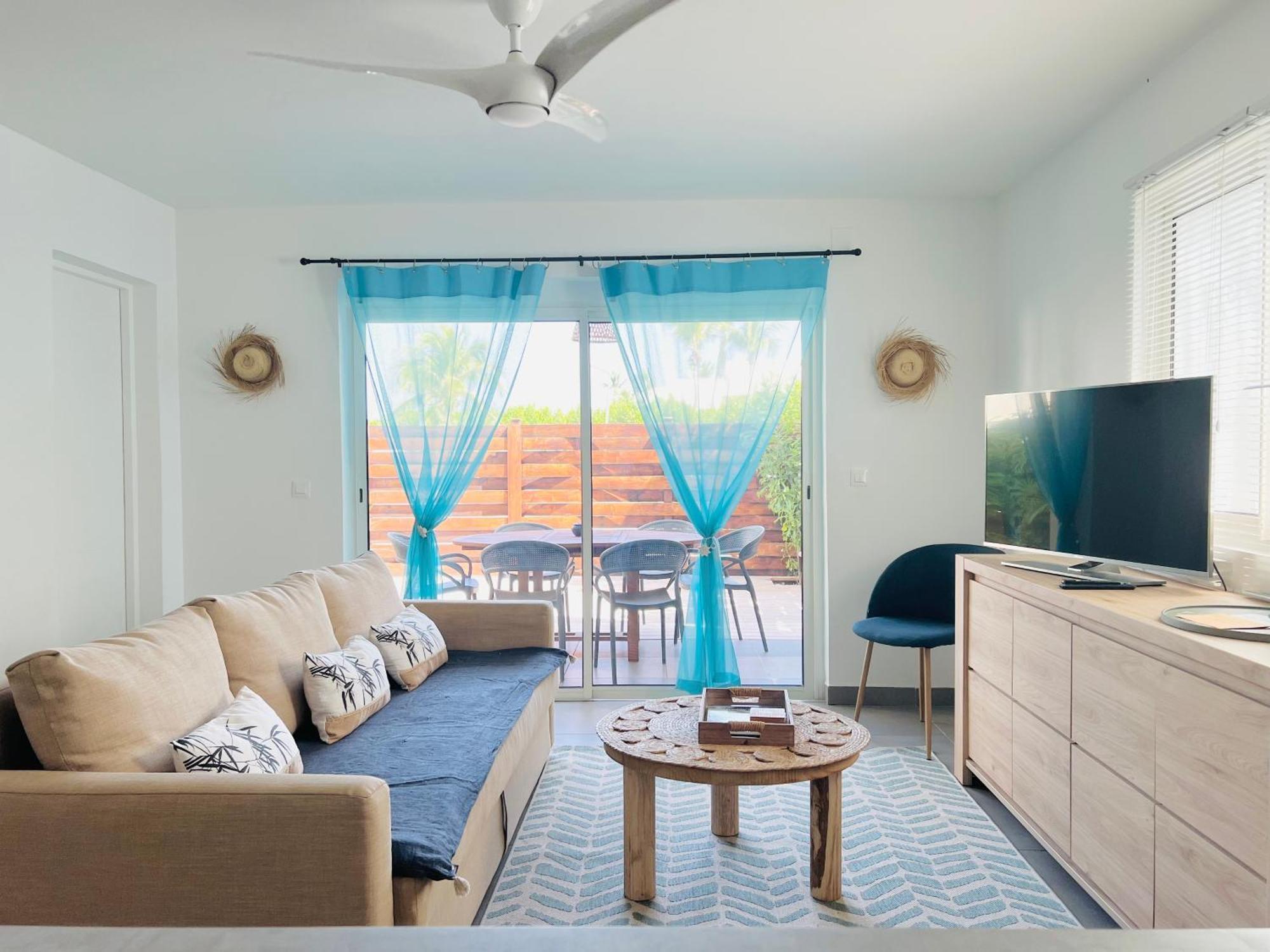 BLUE WAVE - 2 bedrooms - Orient Beach! Quarter of Orleans Buitenkant foto