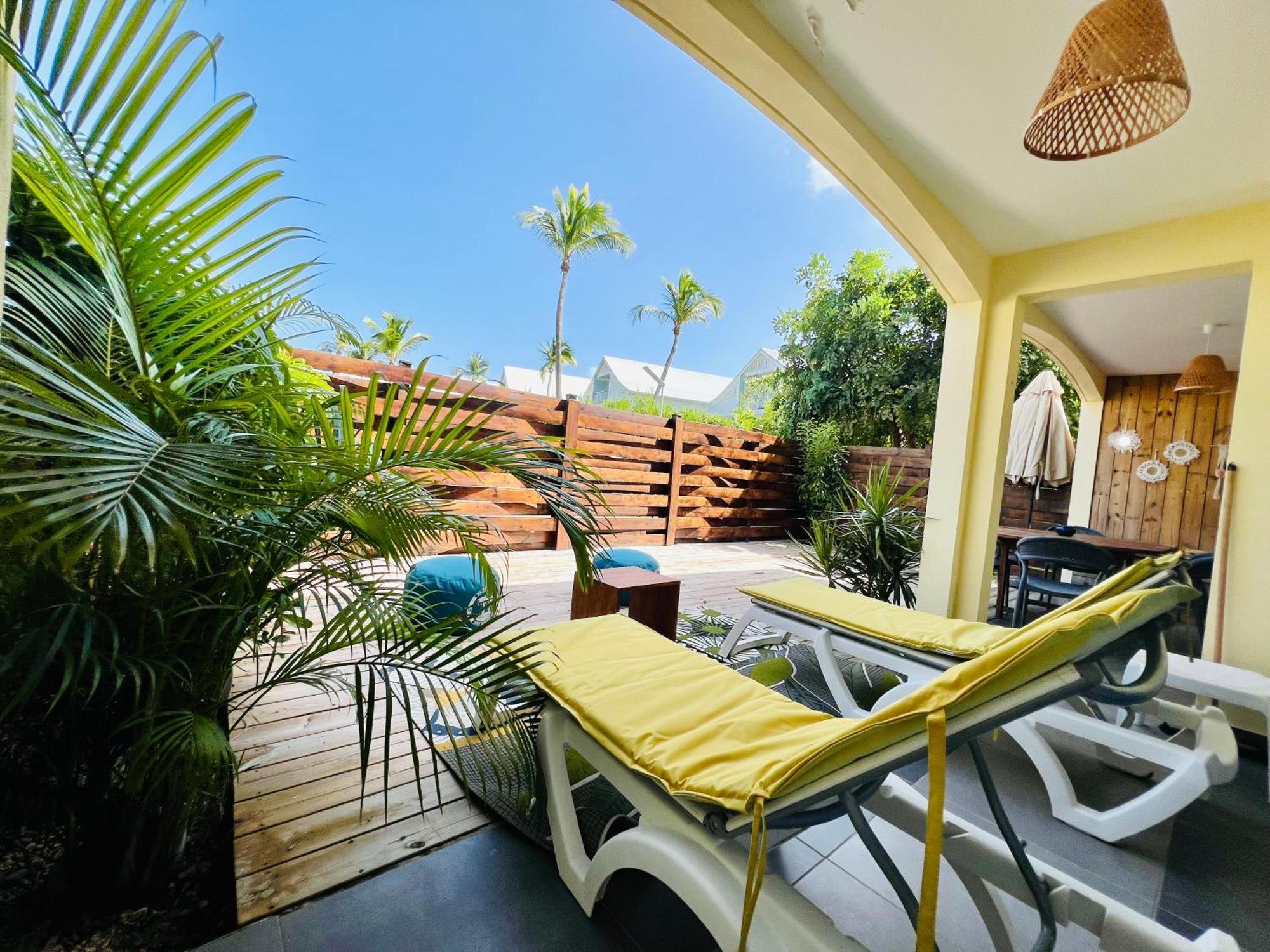 BLUE WAVE - 2 bedrooms - Orient Beach! Quarter of Orleans Buitenkant foto