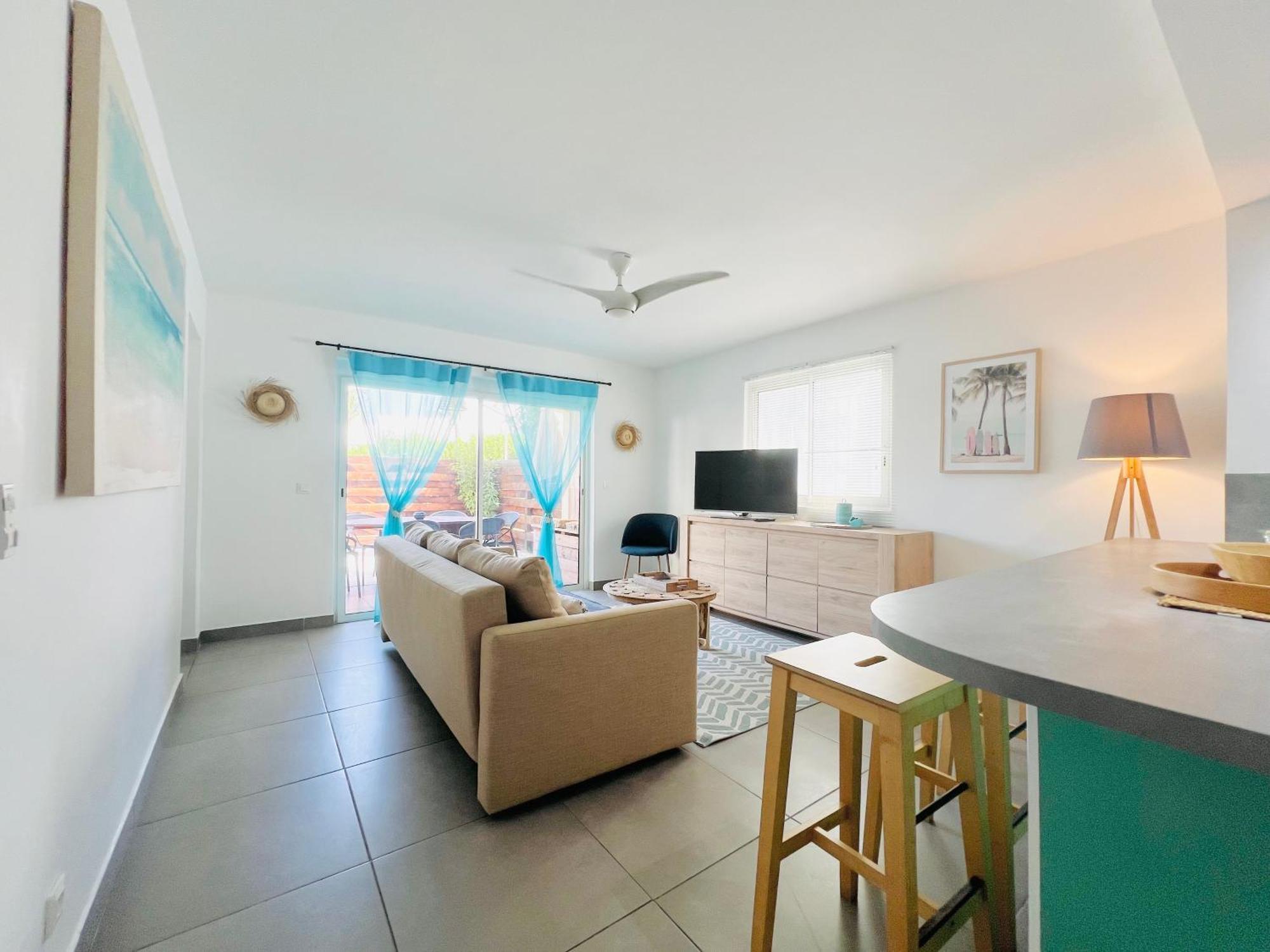 BLUE WAVE - 2 bedrooms - Orient Beach! Quarter of Orleans Buitenkant foto