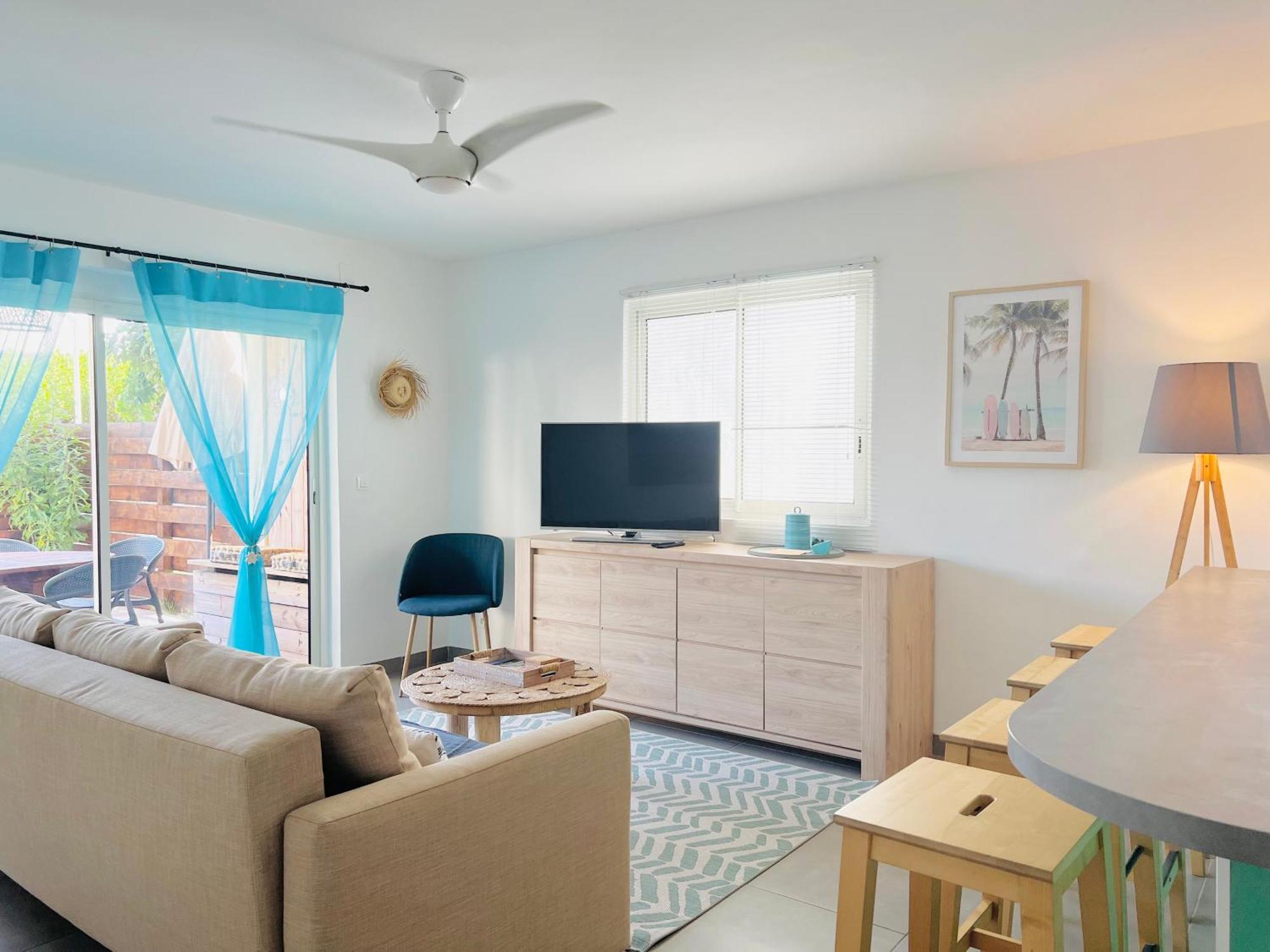 BLUE WAVE - 2 bedrooms - Orient Beach! Quarter of Orleans Buitenkant foto