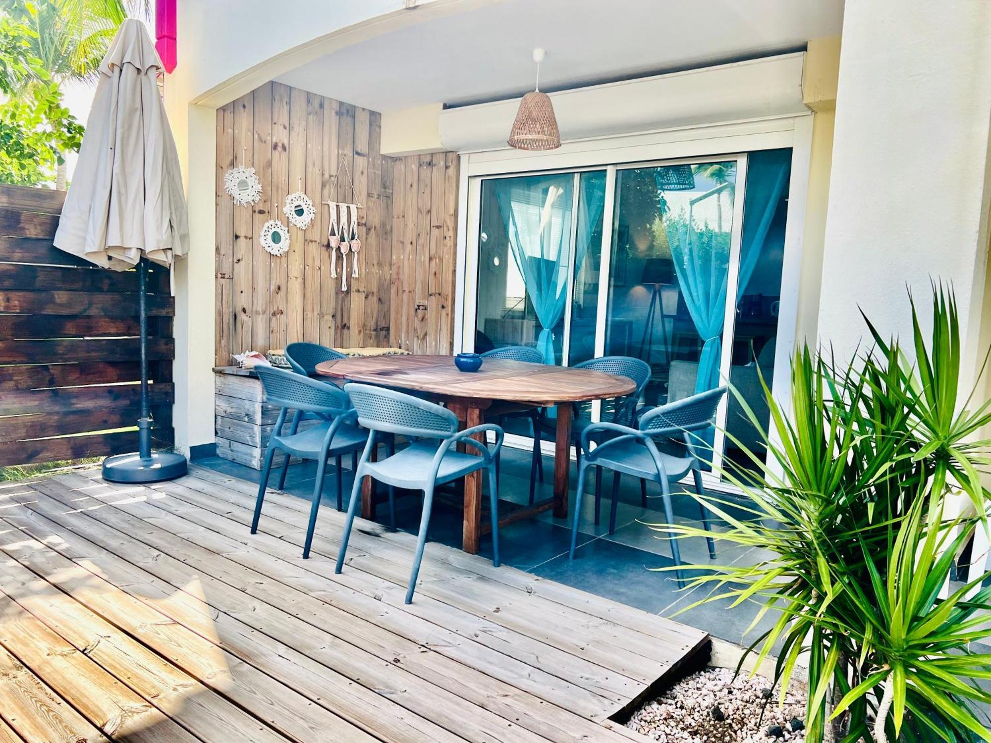 BLUE WAVE - 2 bedrooms - Orient Beach! Quarter of Orleans Buitenkant foto